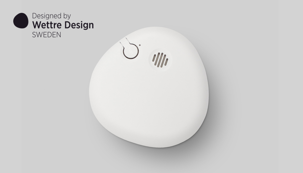 brandvarnare Pebble design - smoke alarm